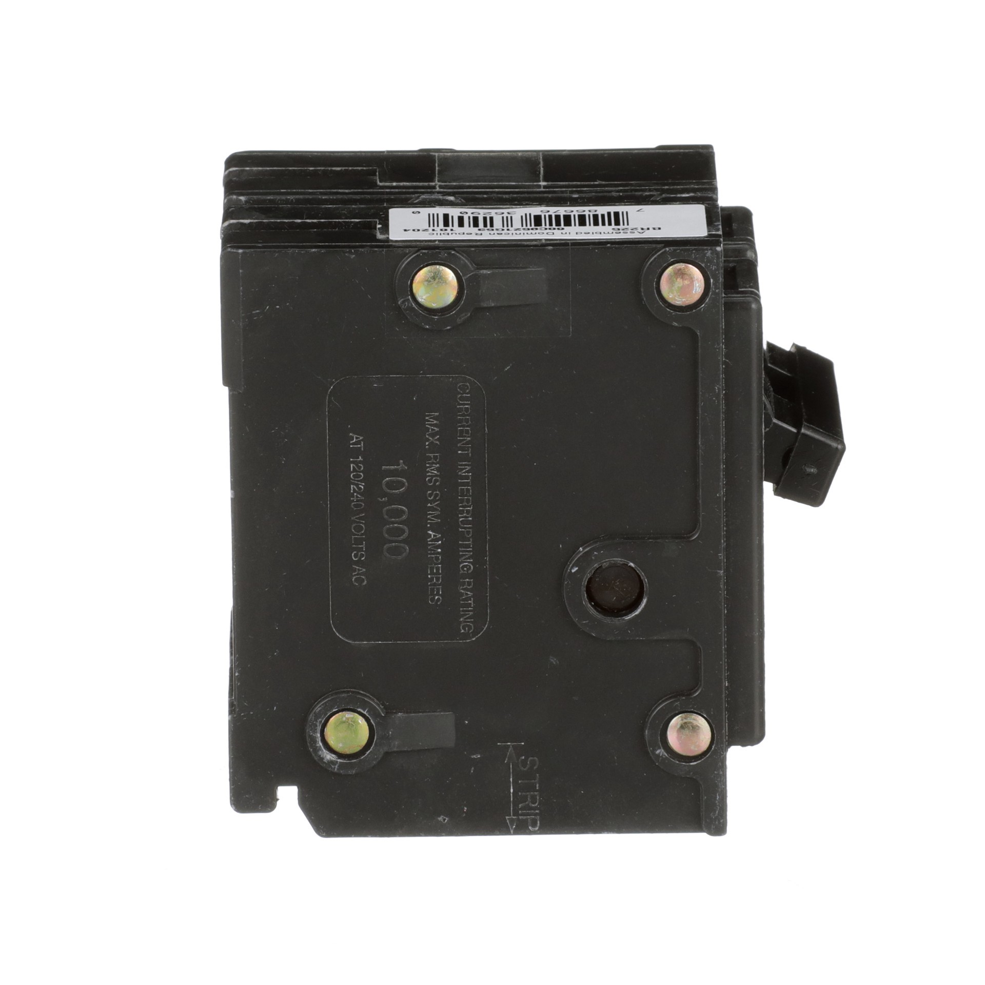 slide 6 of 6, Eaton Type BR 25-amp 2 -Pole Standard trip Circuit Breaker, 1 ct