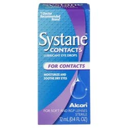 Systane Contacts Rewetting Eye Drops, 12 mL