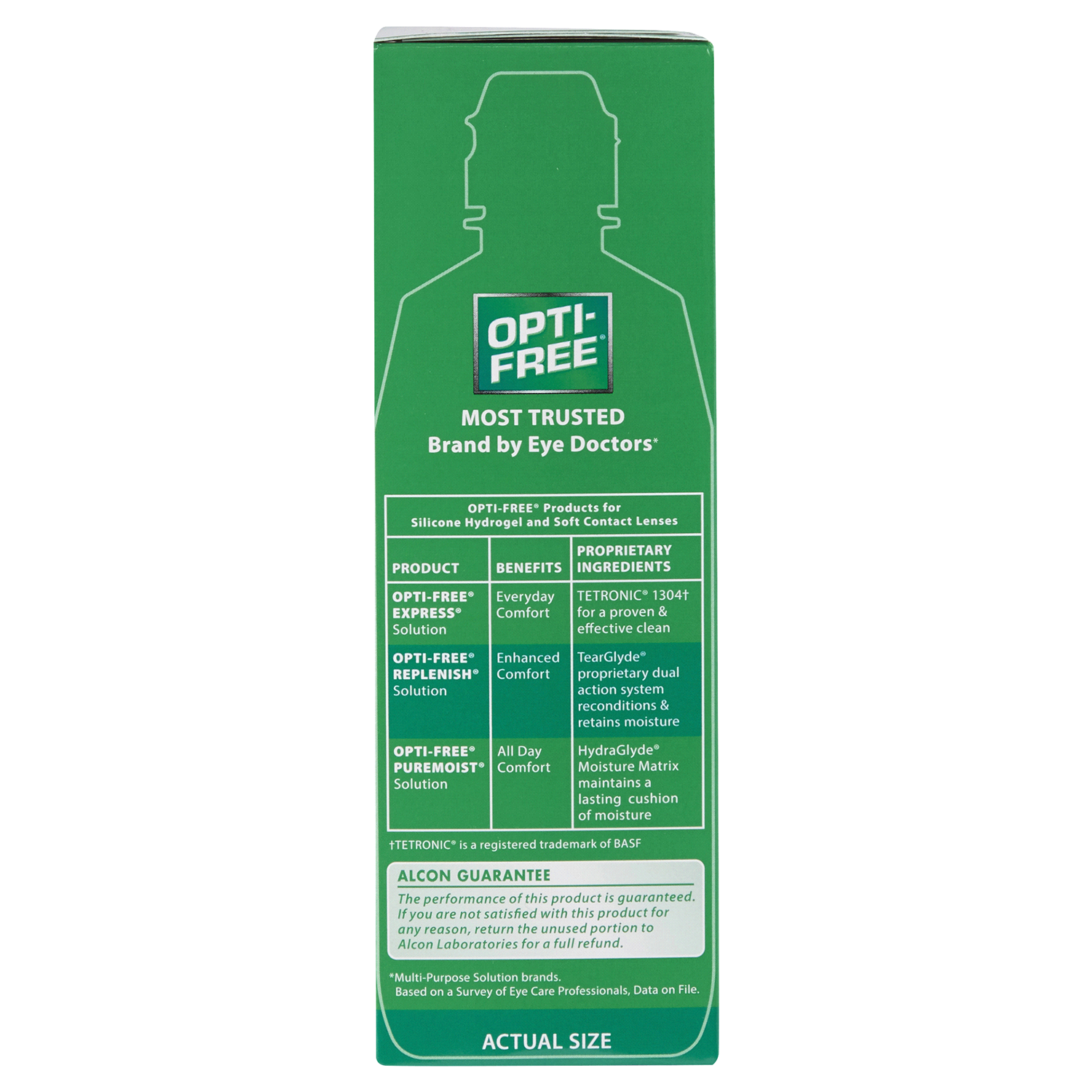 slide 2 of 3, Opti-Free Replenish Multi-Purpose Enhanced Comfort Twin Pack Disinfecting Solution 2 - 10 fl oz Bottle, 2 ct