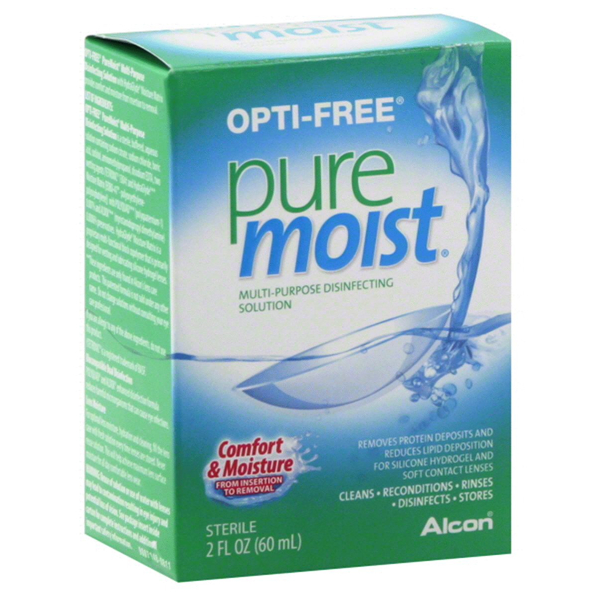 slide 1 of 2, Opti-Free Alcon Opti Disinfectant Soltn, 2 fl oz