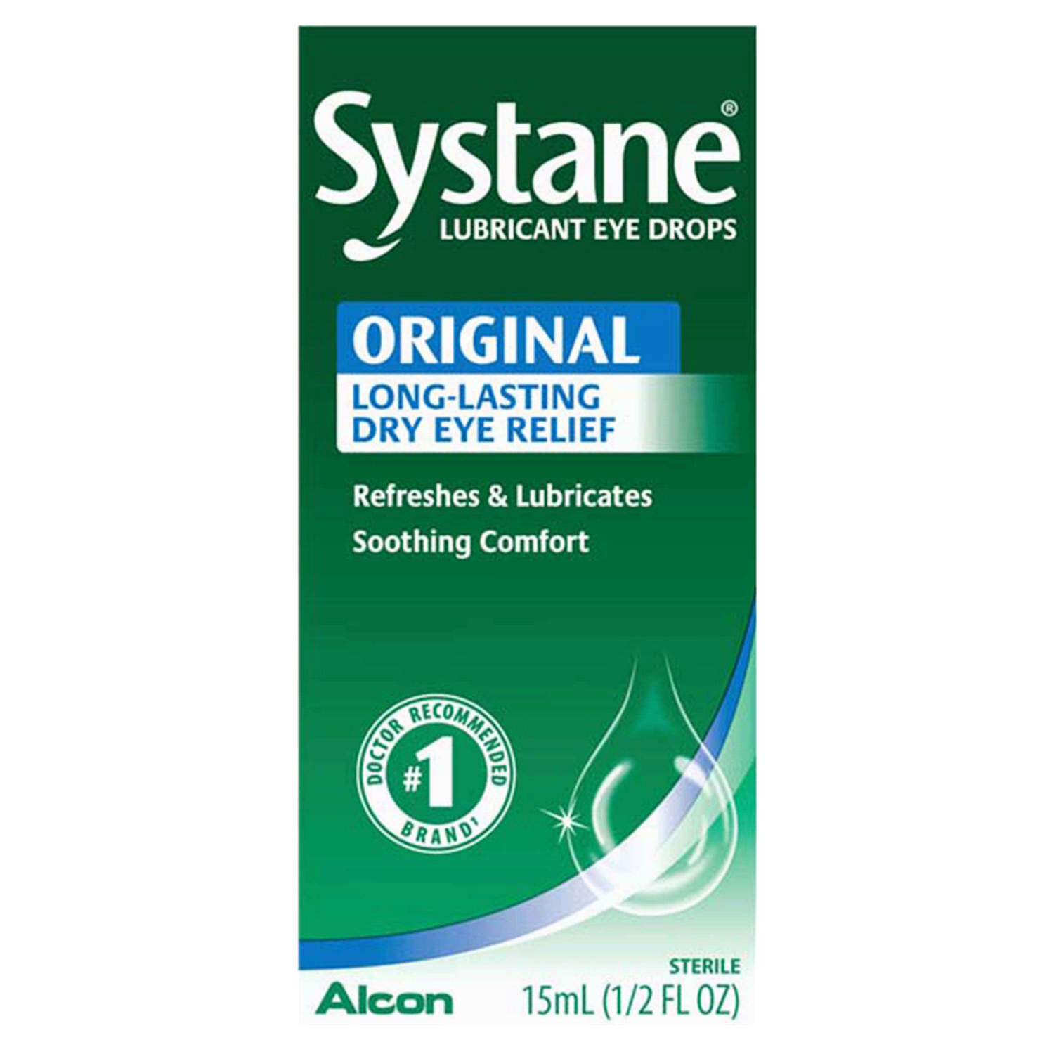 slide 1 of 2, Systane Lubricant Eye Drops, 15 mL, 0.5 fl oz