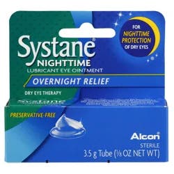Systane Nighttime Lubricant Eye Ointment Overnight Relief