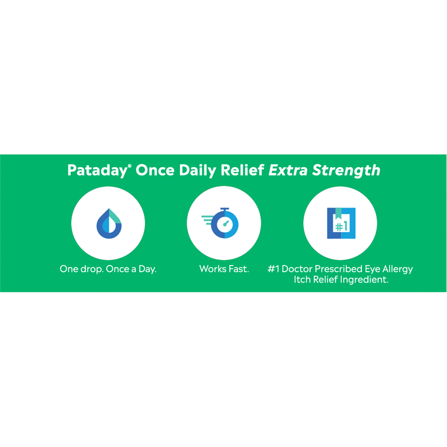 slide 2 of 2, Pataday Extra Strength Eye Allergy Itch Relief 2.5 ml, 2.5 ml