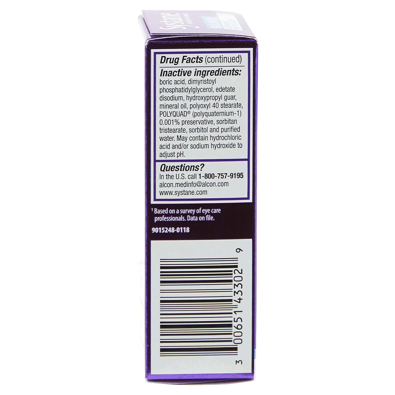 slide 3 of 4, Systane Sterile Balance Lubricant Eye Drops 0.33 fl oz, 0.33 fl oz