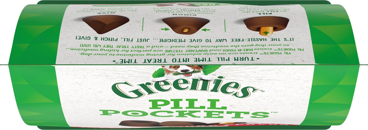 slide 12 of 14, Greenies Pill Pockets Hickory Smoke Flavor Treats for Dogs Capsule Size Value Pack 15.8 oz, 15.8 oz