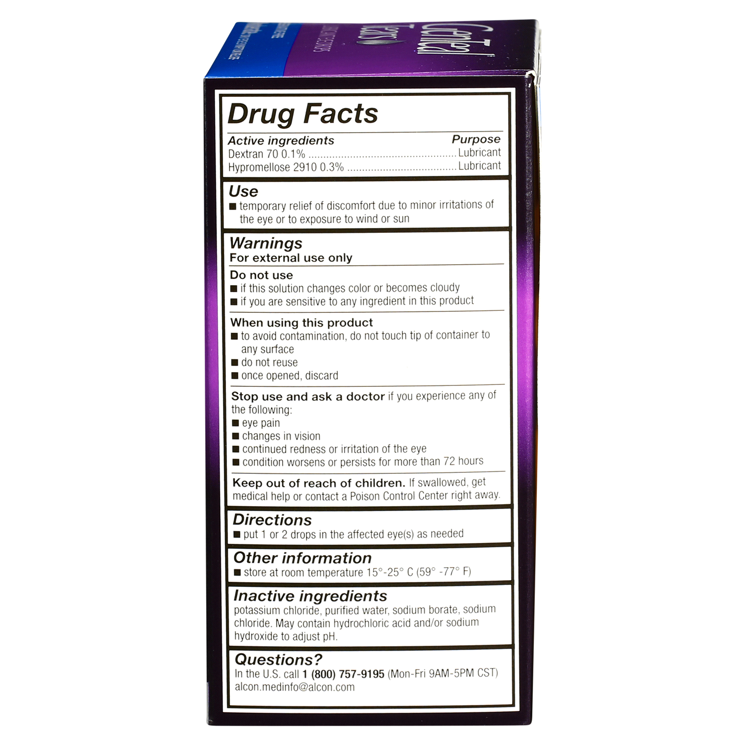 slide 2 of 2, GenTeal Lubricant Gel Drops - Moderate, 36 ct