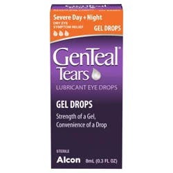 GenTeal Tears Severe Day + Night Gel Drops 0.3 fl oz