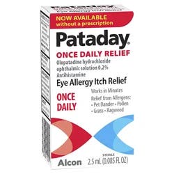 Pataday Once Daily Eye Allergy Itch Relief Drop 2.5 mL