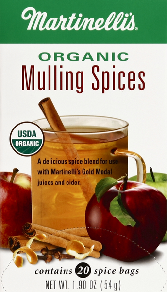 slide 1 of 1, Martinelli's Mulling Spice Shipper, 20 ct