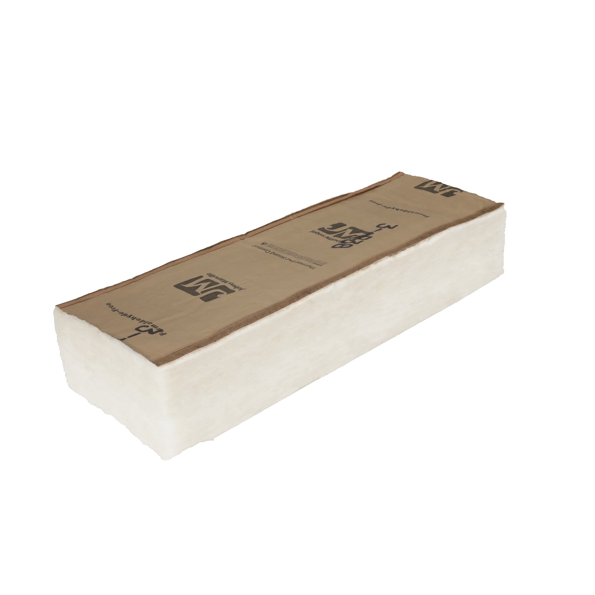 slide 2 of 5, Johns Manville R- 38 Attic Kraft faced Fiberglass Batt Insulation 42.66-sq ft ( 16-in W x 48-in L), 1 ct