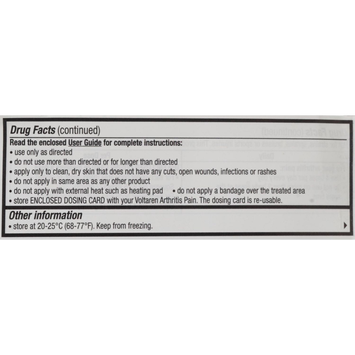 slide 4 of 9, Voltaren Arthritis Pain Gel - 0.7 oz/20 g Tube, 1 ct