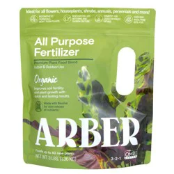 Arber Organic All-Purpose Fertilizer with Moisture Control 3 lb