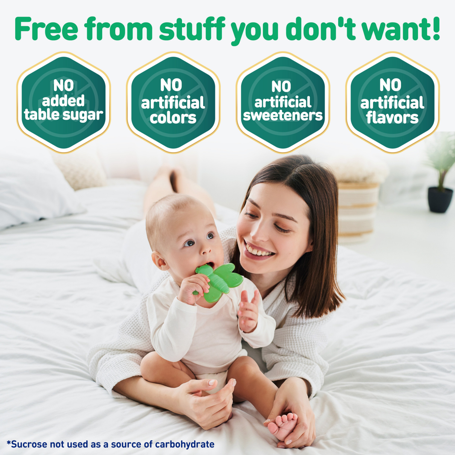 slide 4 of 6, Enfamil ProSobee Soy-Based Infant Formula for Sensitive Tummies, Lactose-Free, Milk-Free, and DHA for Brain Support, Plant-Sourced Protein Powder Can, 12.9 Oz, 12.9 oz