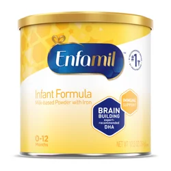 Enfamil 0-12 Months Milk-Based Powder with Iron Infant Formula Baby 12.5 oz