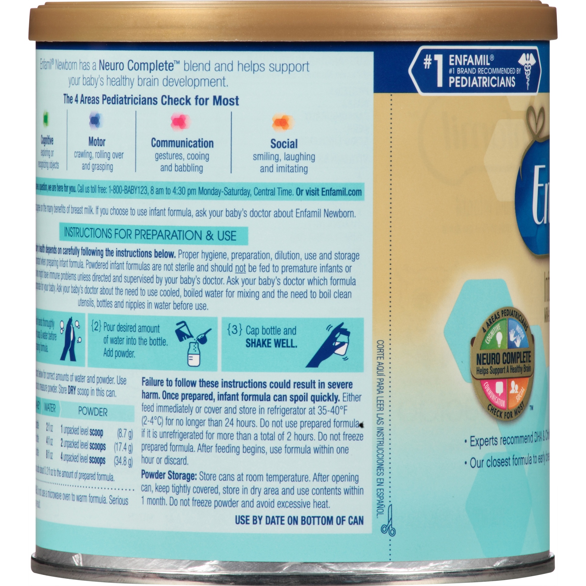 slide 6 of 6, Enfamil Infant Formula 12.5 oz, 12.5 oz