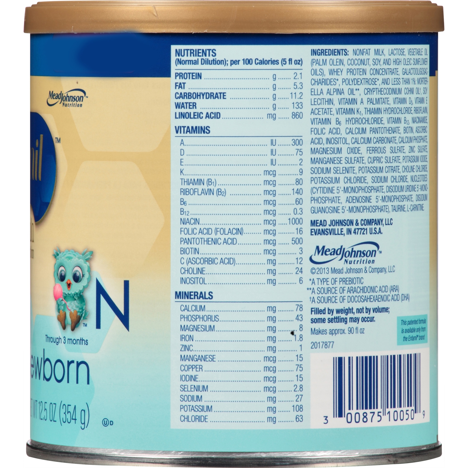 slide 2 of 6, Enfamil Infant Formula 12.5 oz, 12.5 oz