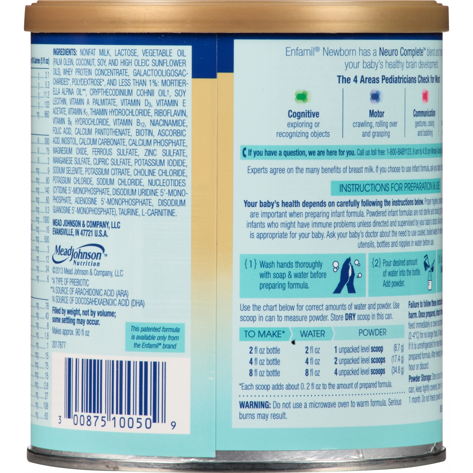 slide 3 of 6, Enfamil Infant Formula 12.5 oz, 12.5 oz