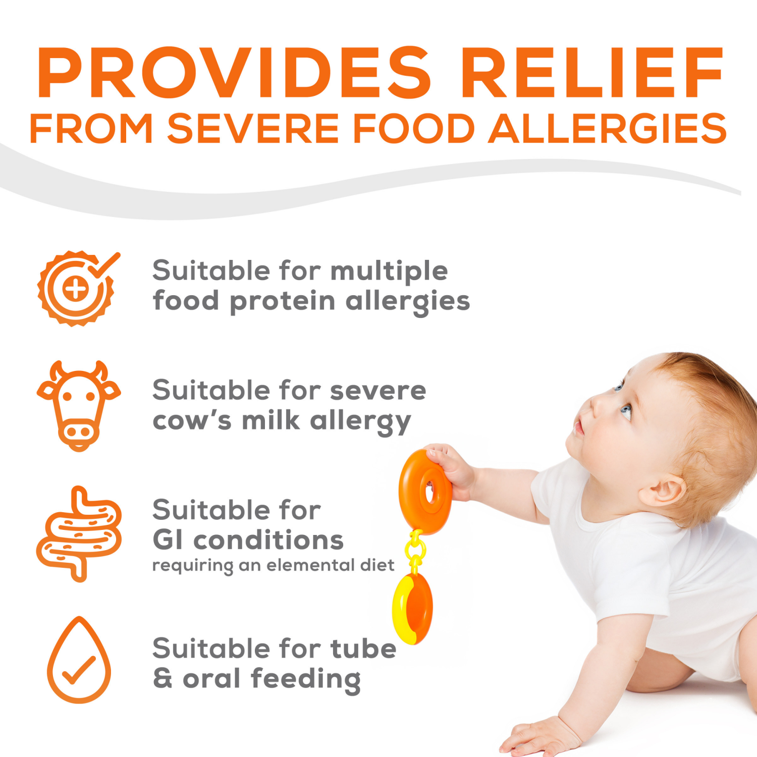 slide 5 of 8, Puramino Nutramigen Hypoallergenic 0-24 months Infant Formula 14.1 oz, 14.1 oz