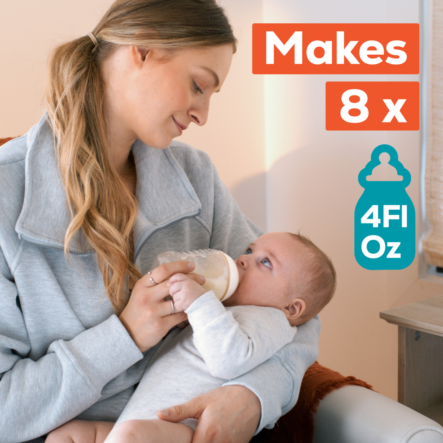 slide 7 of 8, Enfamil Nutramigen Infant Formula Milk Liquid With Iron Hypoallergenic Ready to Use - 32 Fl. Oz., 32 fl oz