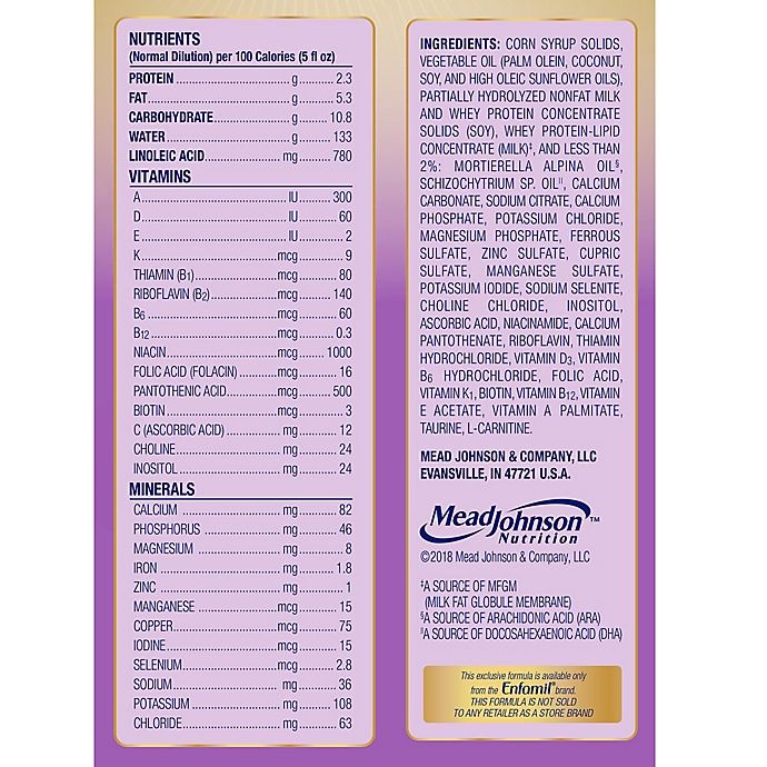 slide 2 of 2, Enfamil NeuroPro Gentlease Single Serve Infant Formula Packets, 14 ct