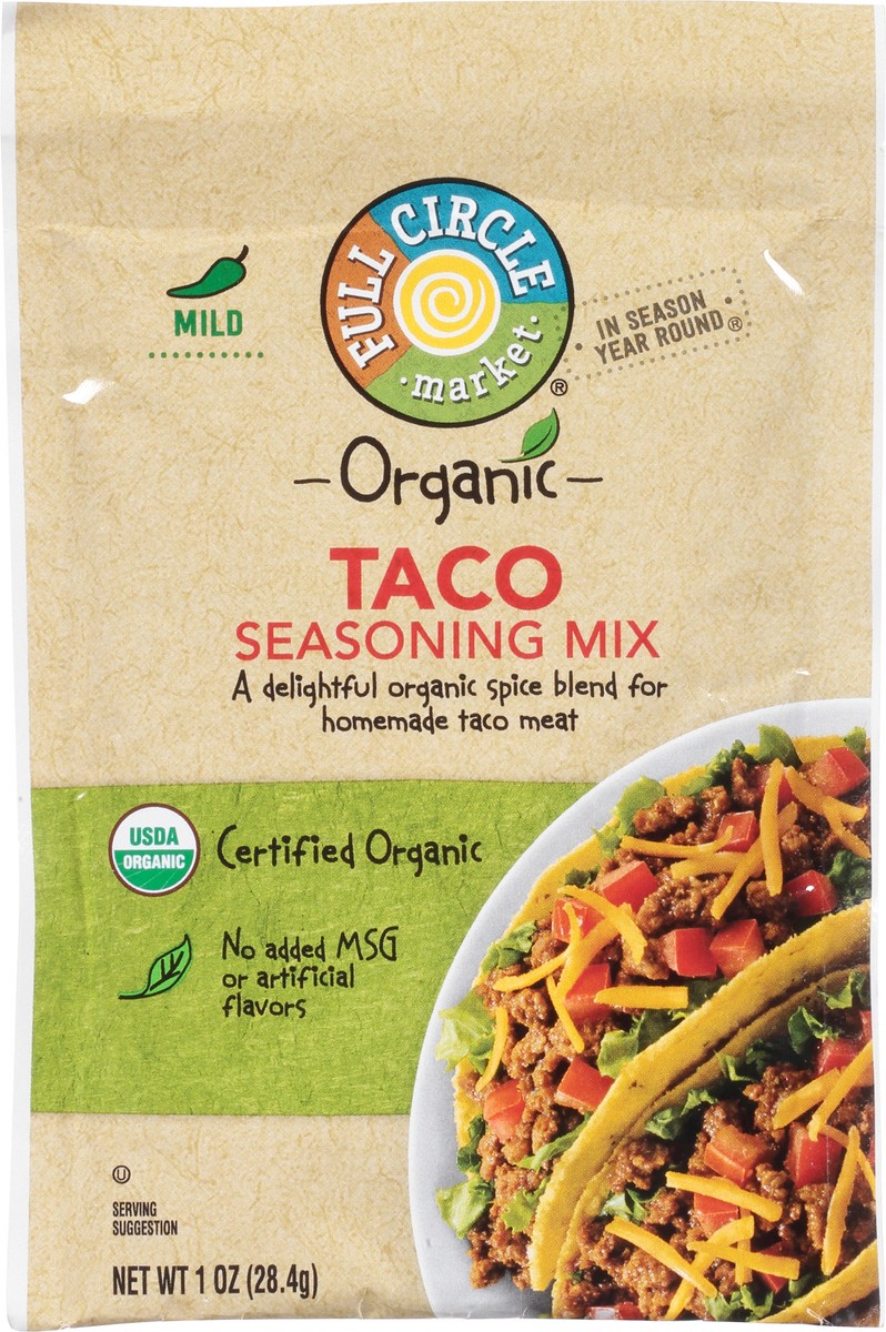 slide 17 of 18, Full Circle Market Organic Mild Taco Seasoning Mix - 1 oz, 1 oz