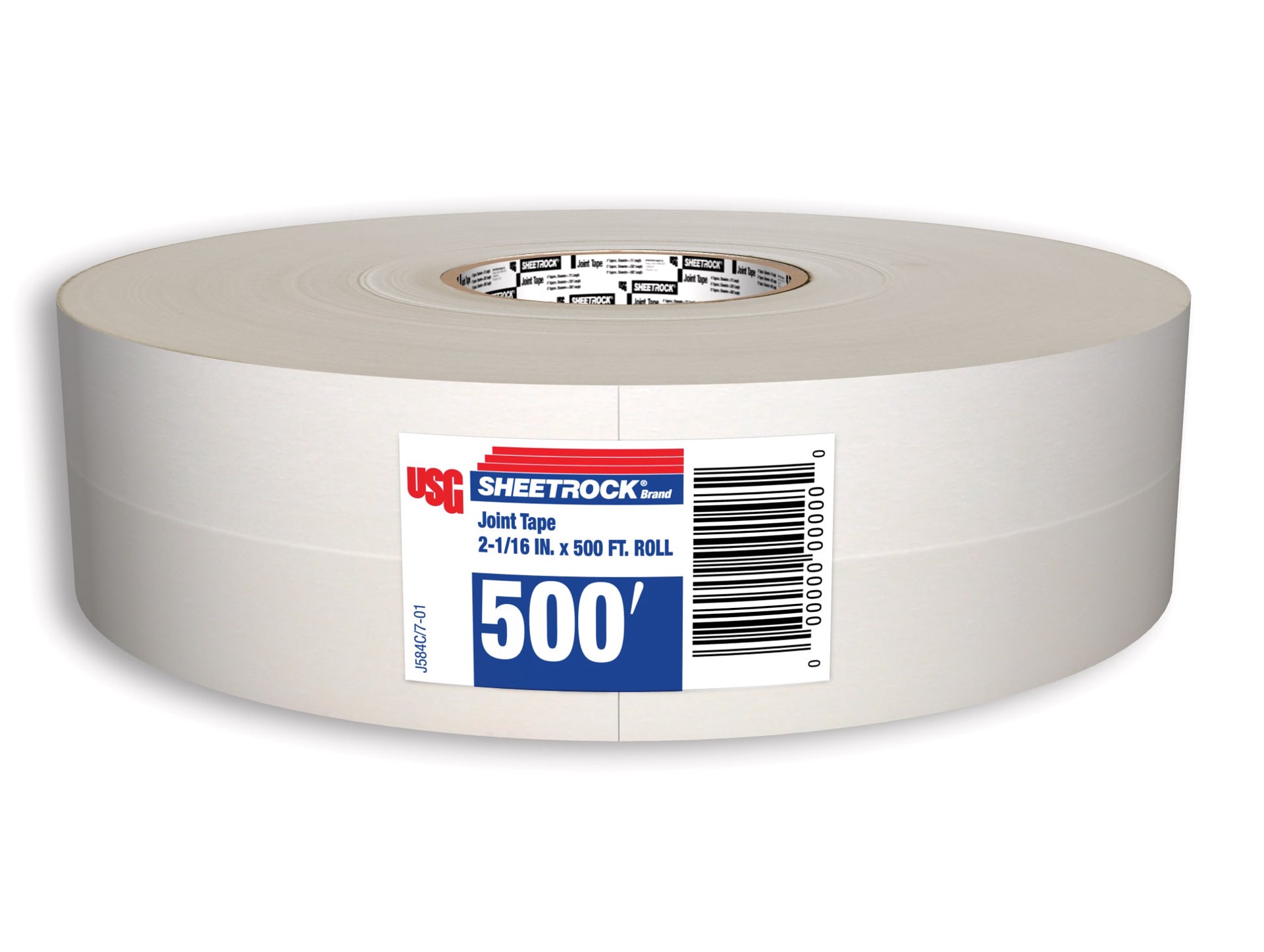 slide 1 of 3, BEADEX Brand 2.0625-in x 500-ft Solid Drywall Joint tape, 1 ct