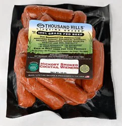 Thousand Hills Lifetime Grazed Grass Fed Cocktail Smokies