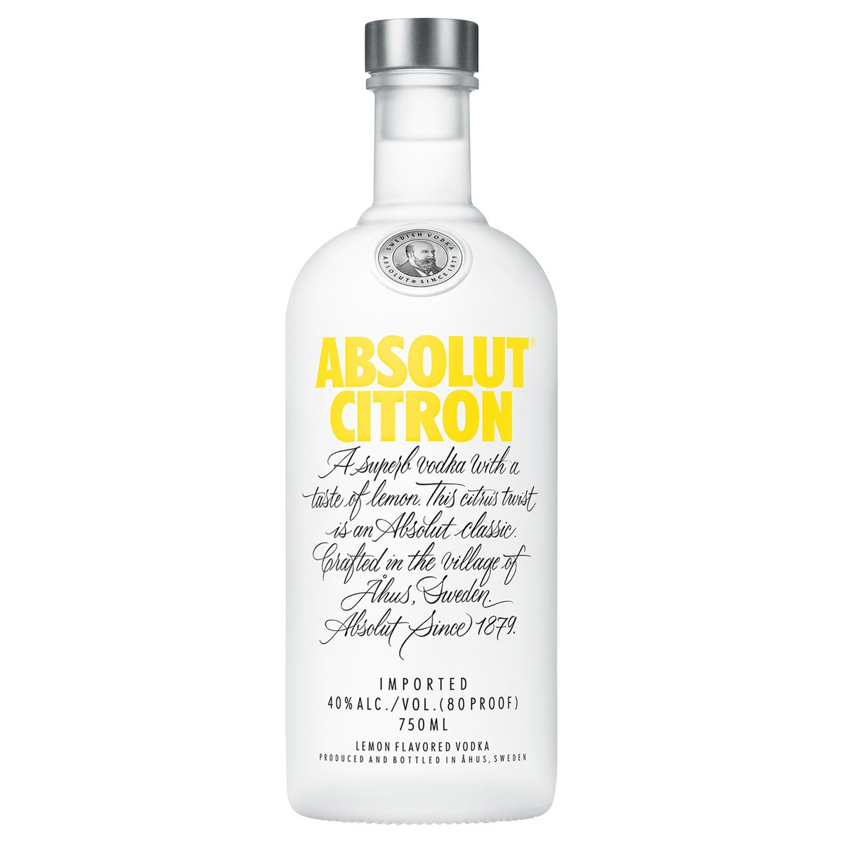 slide 1 of 13, Absolut Citron Vodka - 750ml Bottle, 750 ml