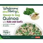 slide 1 of 1, Wholesome Pantry Steam in Bag Quinoa with Kale and Garlic, 10 oz