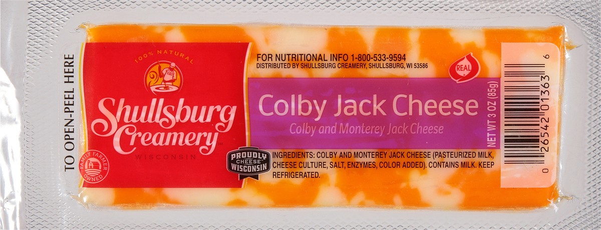 slide 1 of 10, Shullsburg Creamery Marble Jack Snack, 1 ct