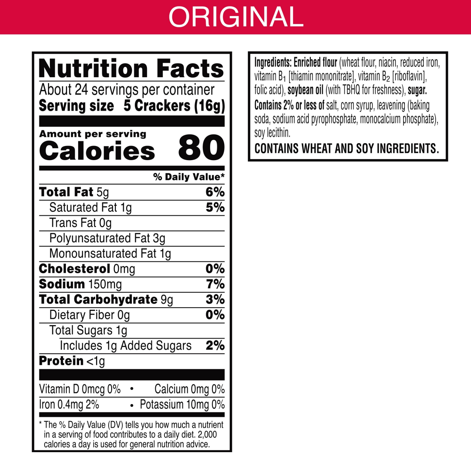 slide 7 of 8, Town House Original Oven Baked Crackers, 13.8 oz