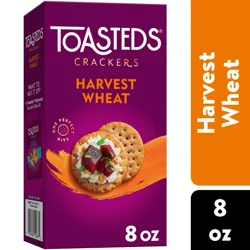 Toasteds Harvest Wheat Crackers