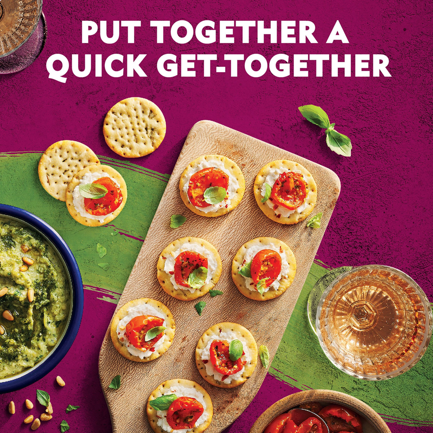 slide 7 of 8, Toasteds Crackers Rosemary and Olive Oil, 8 oz