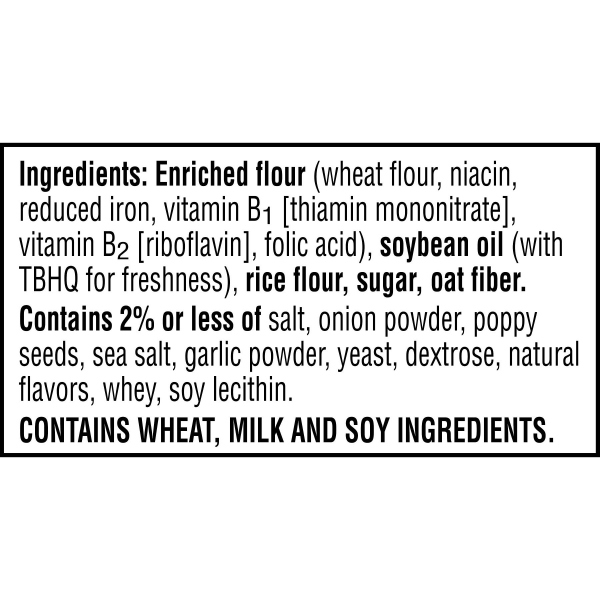 slide 6 of 29, Town House Pita Oven Baked Crackers, Party Snacks, Everything Flavor, 9.5oz Box, 1 Box, 9.5 oz