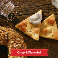 slide 3 of 29, Town House Pita Oven Baked Crackers, Party Snacks, Everything Flavor, 9.5oz Box, 1 Box, 9.5 oz