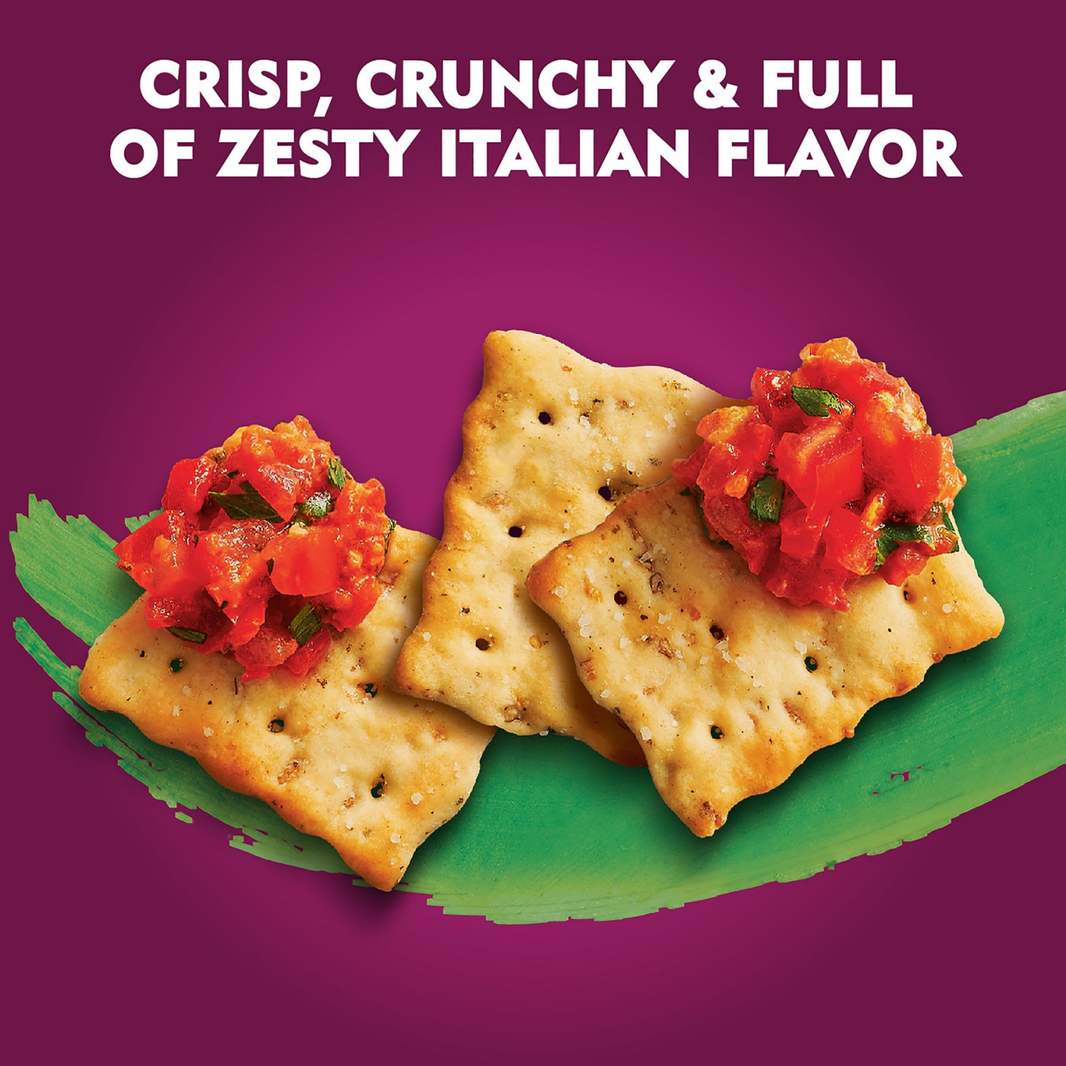 slide 6 of 8, Toasteds Kellogg's Toasted Crackers Italian Herb 8.7oz, 8.7 oz