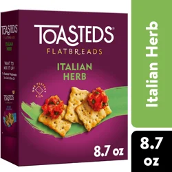 Toasteds Kellogg's Toasted Crackers Italian Herb 8.7oz