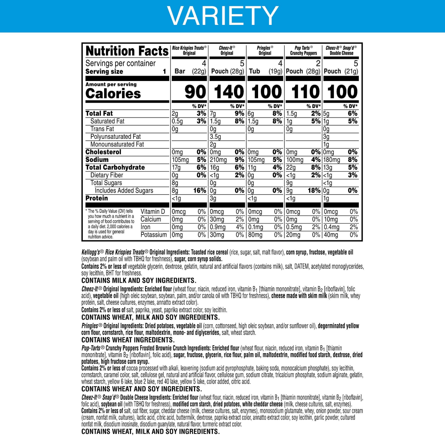 slide 5 of 7, Kelloggs Caddies Mixed Cracker - 16.55 oz, 16.55 oz