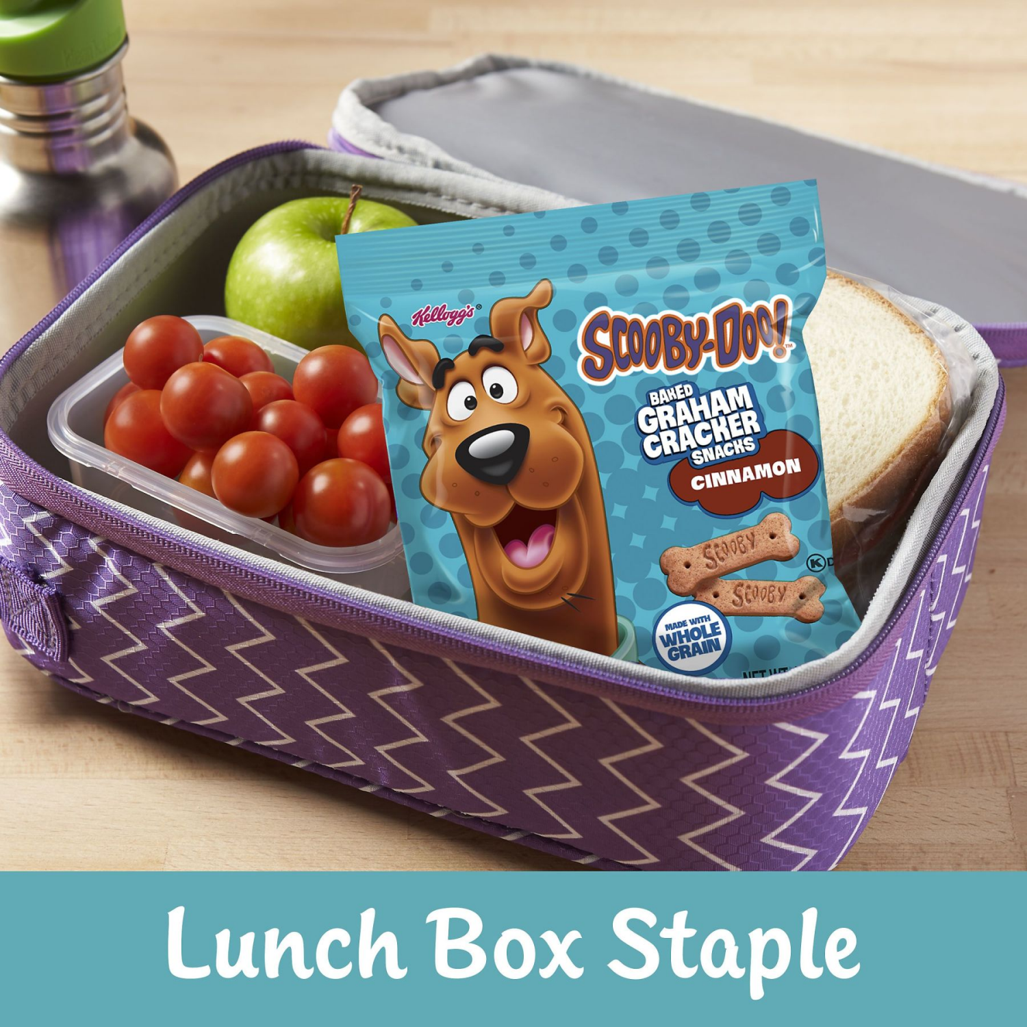 slide 4 of 8, Scooby-Doo! Kellogg's Cinnamon Baked Graham Cracker Sticks, 12 ct