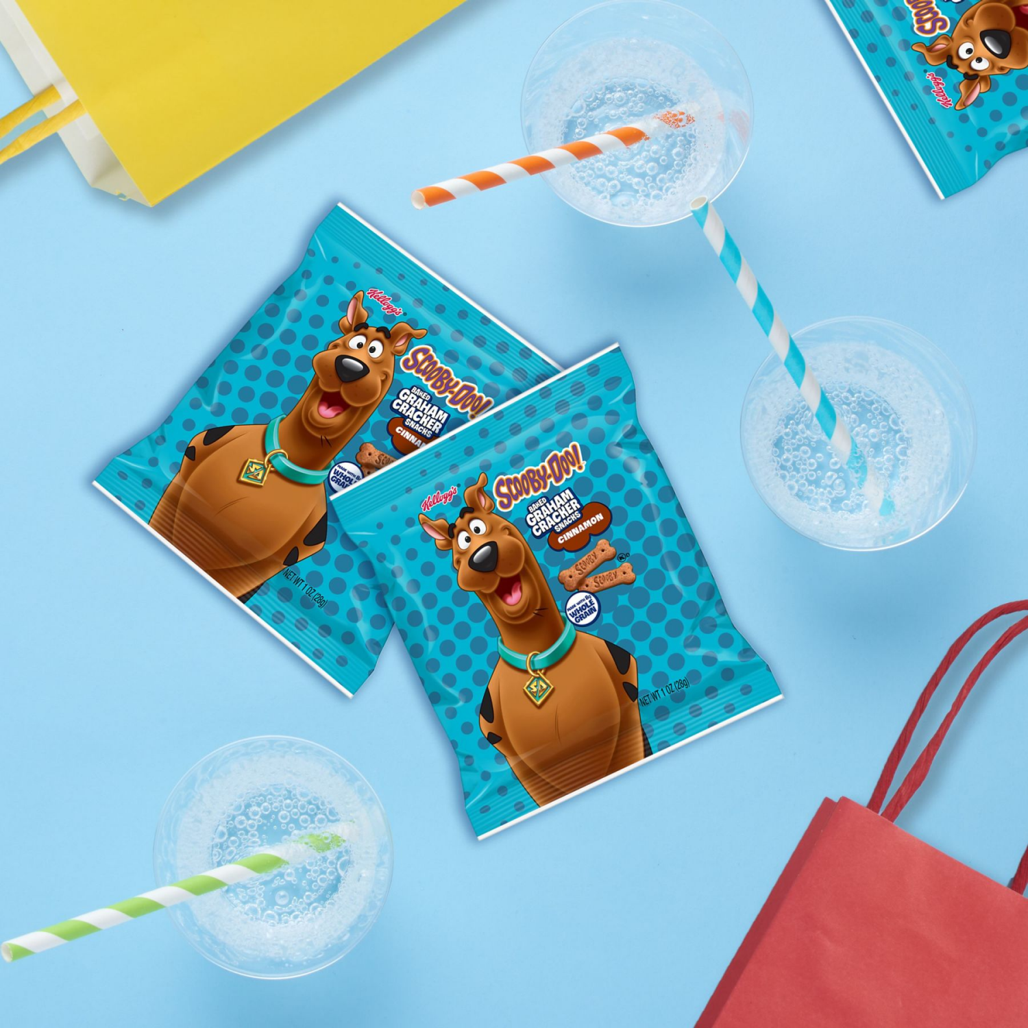 slide 7 of 8, Scooby-Doo! Kellogg's Cinnamon Baked Graham Cracker Sticks, 12 ct