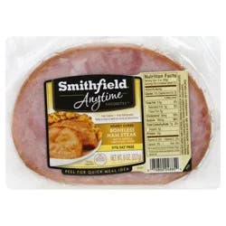 Smithfield Honey Cured Boneless Ham Steak
