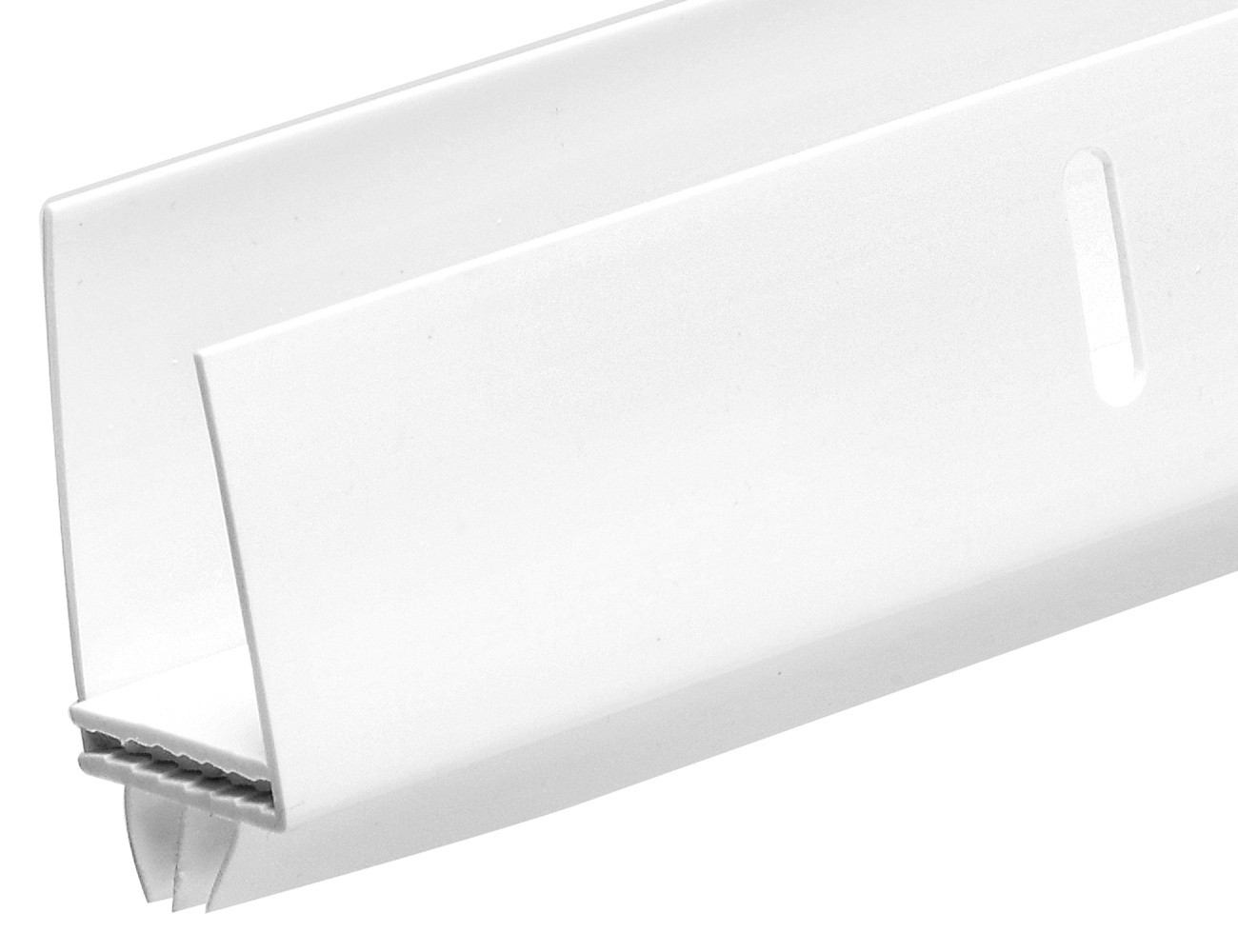 slide 2 of 4, Frost King 36-in x 1-in Aluminum/Vinyl Door threshold (Install with Screws), 1 ct