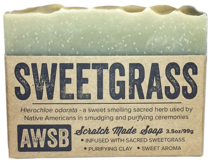 slide 1 of 1, A Wild Soap Bar Sweetgrass Bar Soap, 3.5 oz