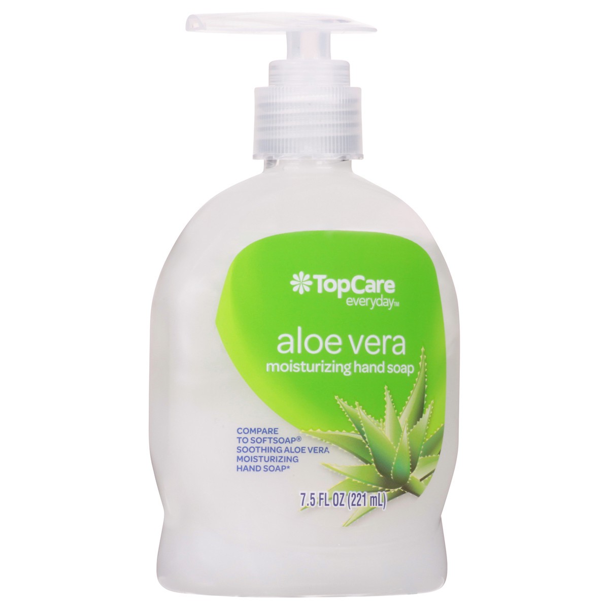 slide 3 of 9, TopCare Everyday Aloe Vera Moisturizing Hand Soap 7.5 fl oz, 7.5 fl oz