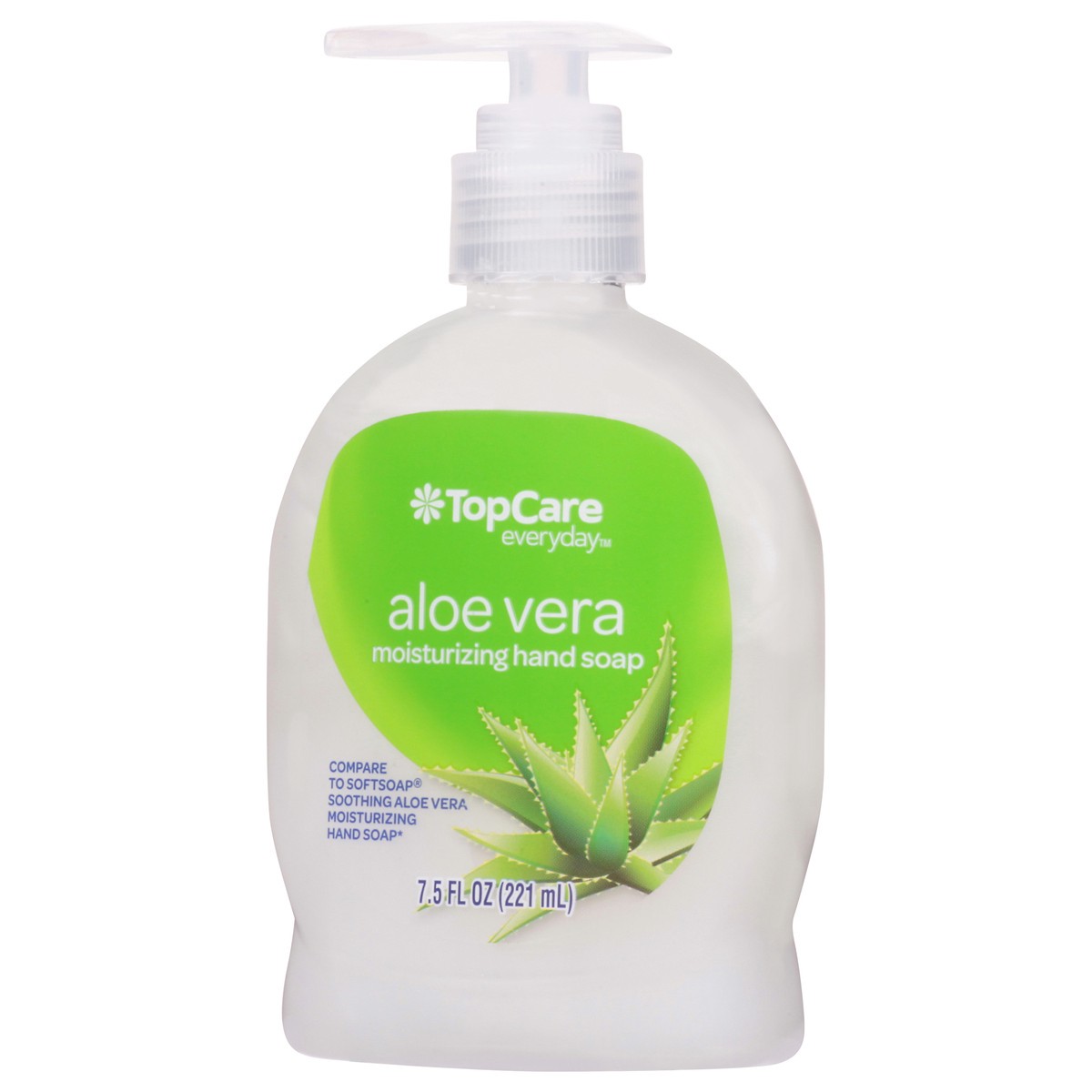 slide 6 of 9, TopCare Everyday Aloe Vera Moisturizing Hand Soap 7.5 fl oz, 7.5 fl oz