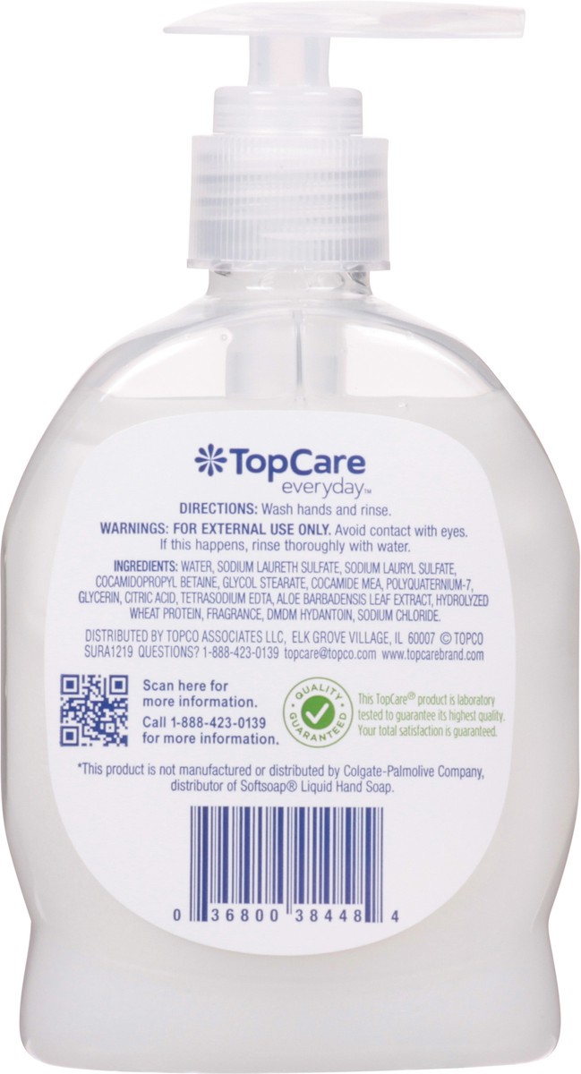 slide 8 of 9, TopCare Everyday Aloe Vera Moisturizing Hand Soap 7.5 fl oz, 7.5 fl oz