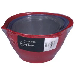 our goods Plastic Mixing Bowl Set