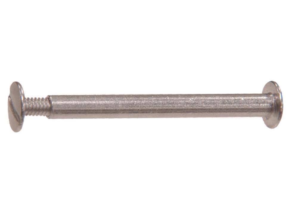 slide 2 of 2, Hillman #8 x 1-1/4-in Plain Interior Binding post screws (, 1 ct