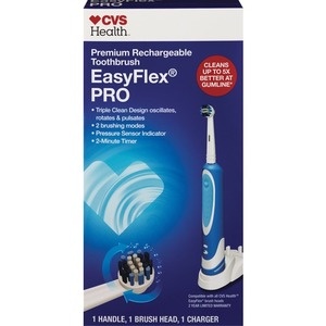 slide 1 of 1, CVS Health Easyflex Pro Premium Rechargeable Toothbrush, 1 ct