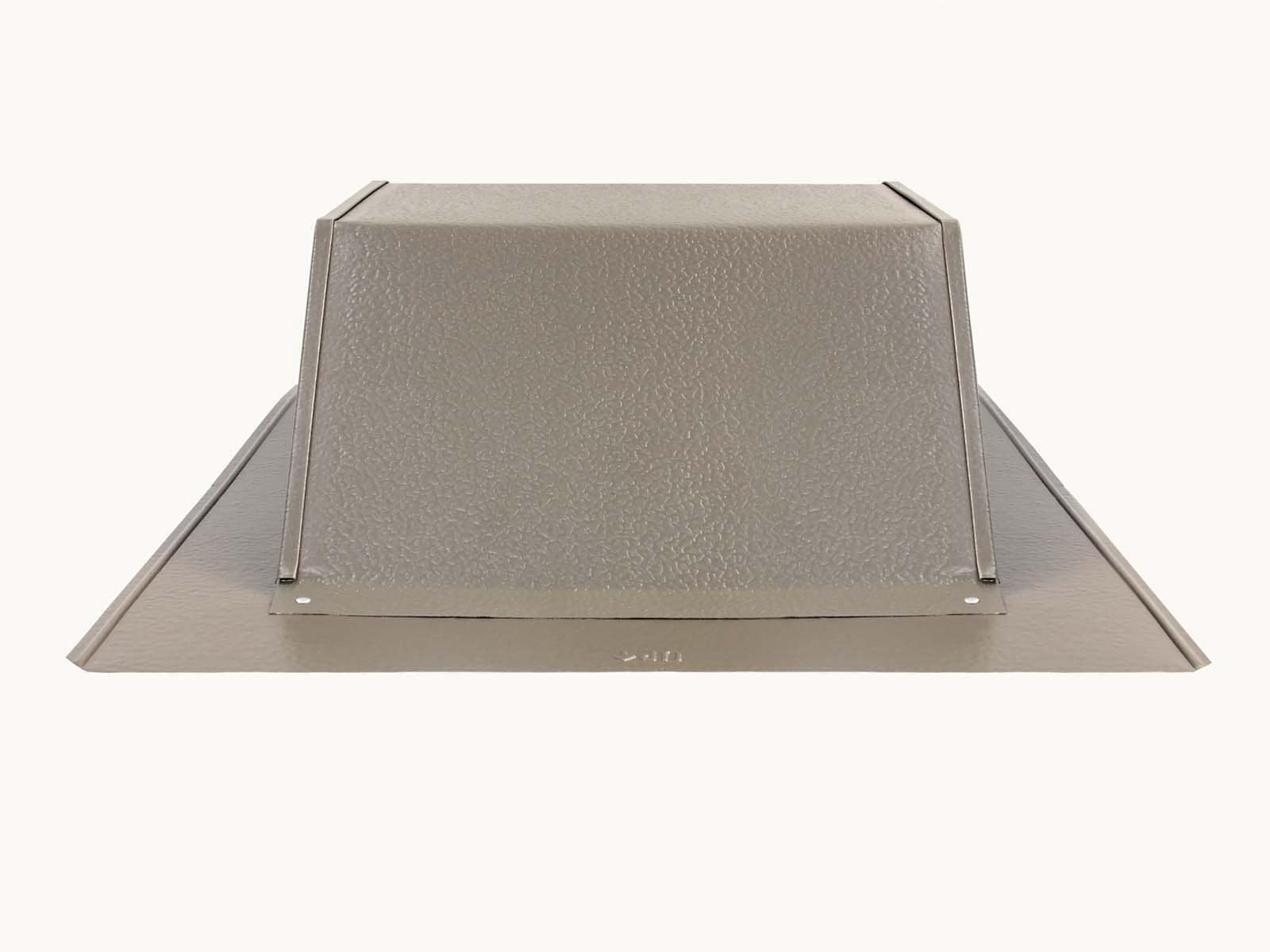 slide 2 of 6, Air Vent Weatherwood Aluminum Slant-back Roof Louver, 1 ct